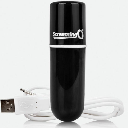 SCREAMING O - BALLE VIBRANTE RECHARGEABLE VOOOM NOIR