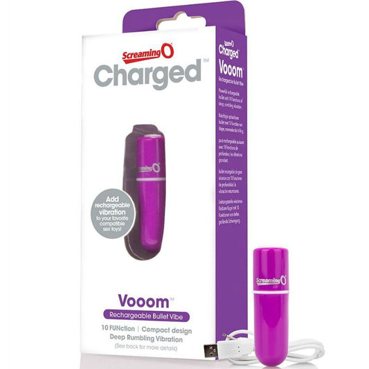 SCREAMING O - VOOOM RECHARGEABLE VIBRATING BULLET LILAC