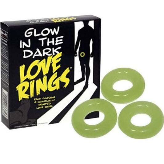 SPENCER &amp; FLEETWOOD - PACK 3 FLUORESCENT RINGS