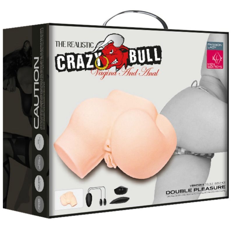 CRAZY BULL - FOOTBALL WITH REALISTIC VAGINA AND ANUS AND VIBRATIONS