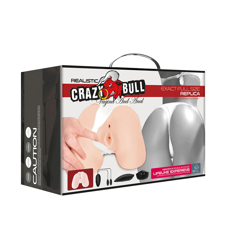 CRAZY BULL - VAGIN ET ANUS RÉALISTES AVEC POSITION DE VIBRATION 5