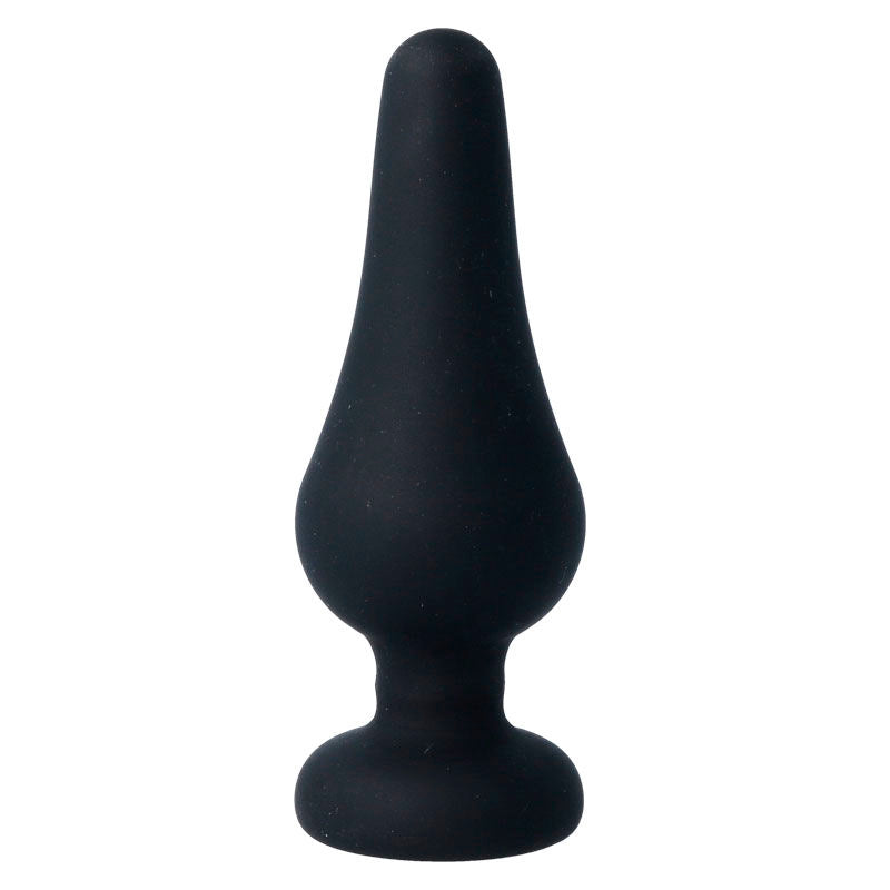 INTENSE - PLUG ANALE PIPO L SILICONE BLACK 13 CM