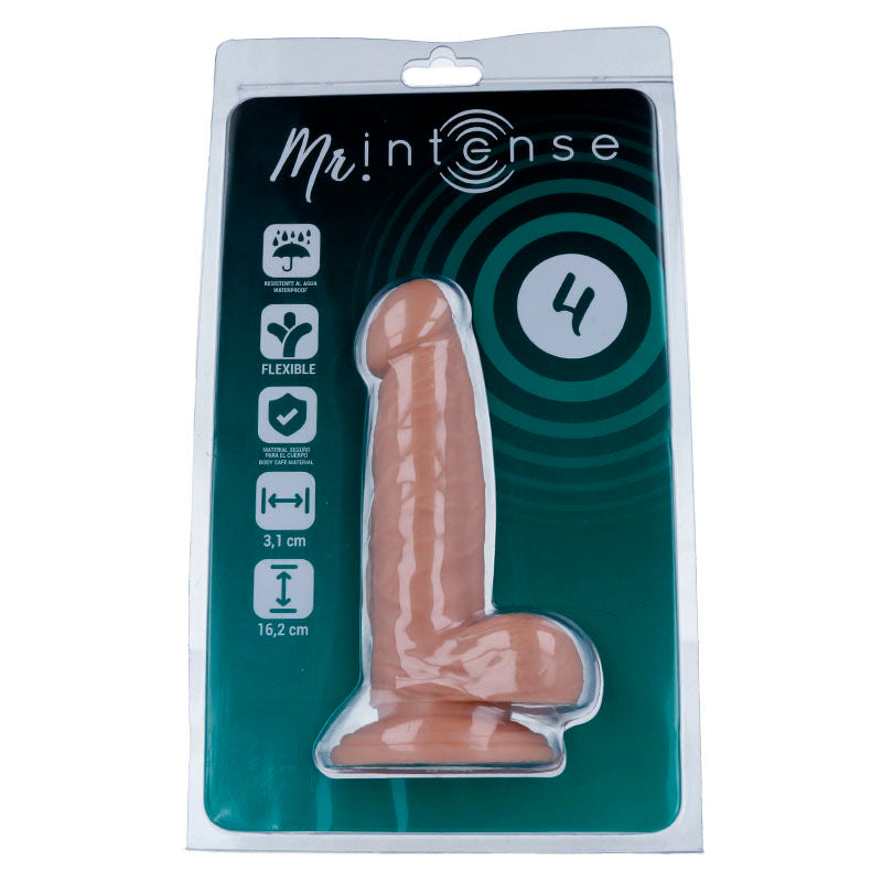 MR INTENSE - 4 PÉNIS RÉALISTES 16,2 CM -OU- 3,1 CM