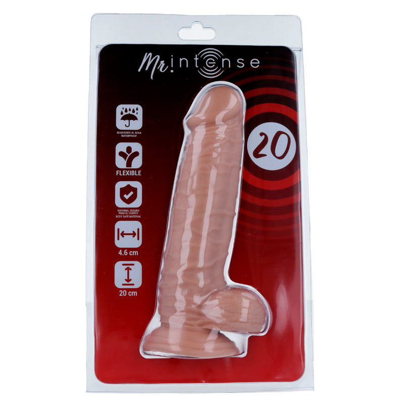 MR INTENSE - 20 PÉNIS RÉALISTE 20 CM -O- 4,6 CM