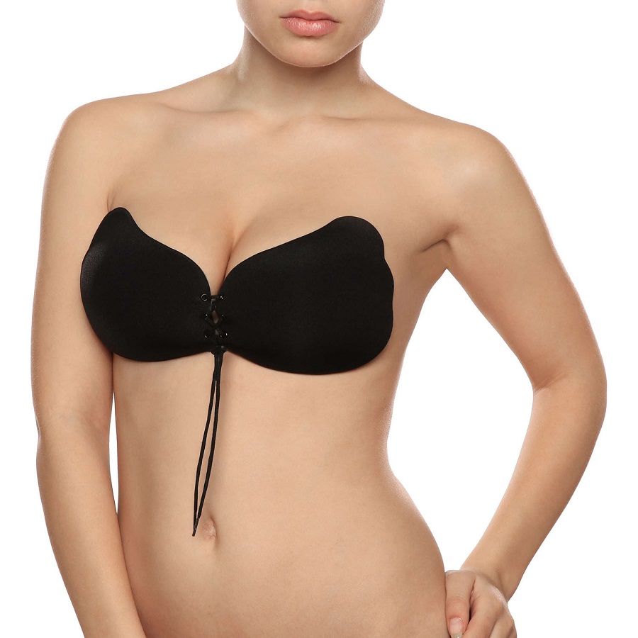 BYE-BRA - LACE-IT VALORIZZAZIONE PUSH-UP NERO COPPA C