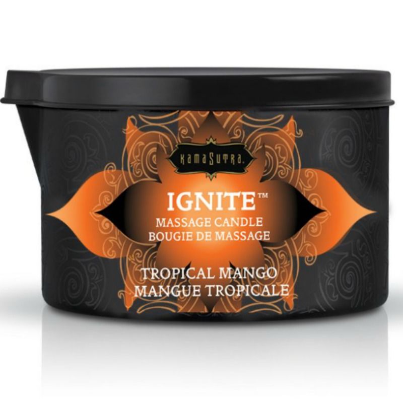 KAMASUTRA - BOUGIE DE MASSAGE KAMASUTRA - MANCHE TROPICAL 170 GR