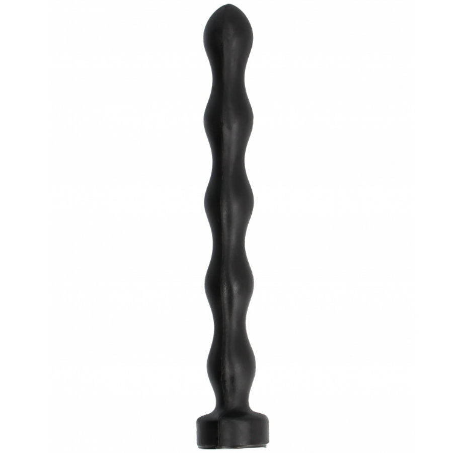 ALL BLACK - ANAL BALL PLUG 32 CM