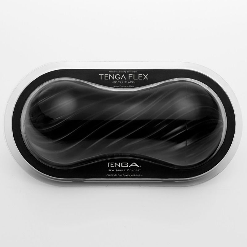 TENGA - MASTUBADOR MASCHIO FLEX NERO