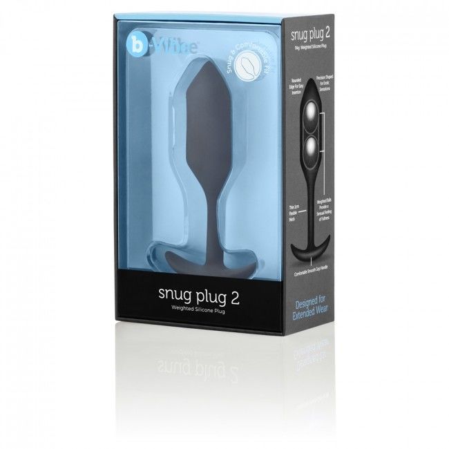 B-VIBE - PLUG ANAL SNUG 2 NOIR