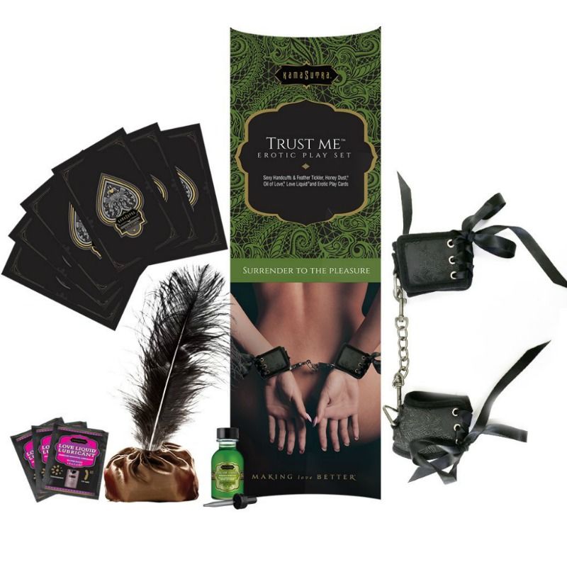 KAMASUTRA TRUST ME COFFRET DE JEU ÉROTIQUE