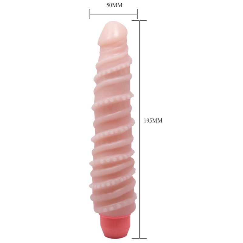 BAILE - VIBRATEUR SENSUEL À SPIRALE FLEXI VIBE 19,5 CM