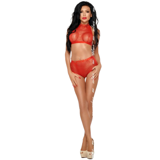 ME-SEDUCE - MONA SET ROSSO S/M