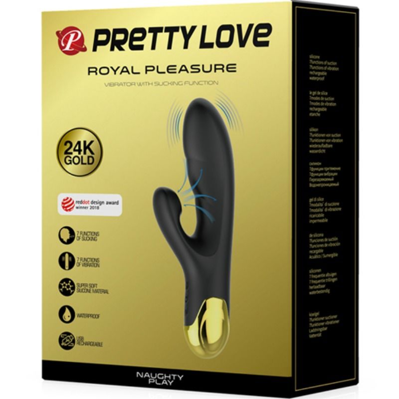 PRETTY LOVE - SMART NAUGHTY PLAY WITH VIBRATION AND SUCTION