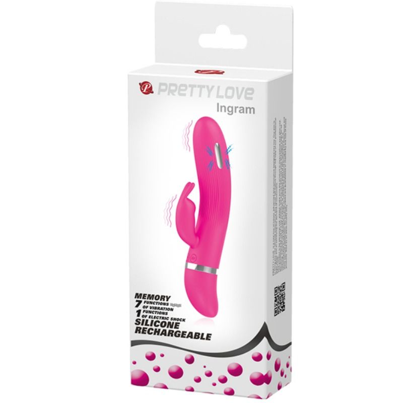 PRETTY LOVE - VIBRATEUR À ÉLECTROSCHOC FLIRTATION INGRAM