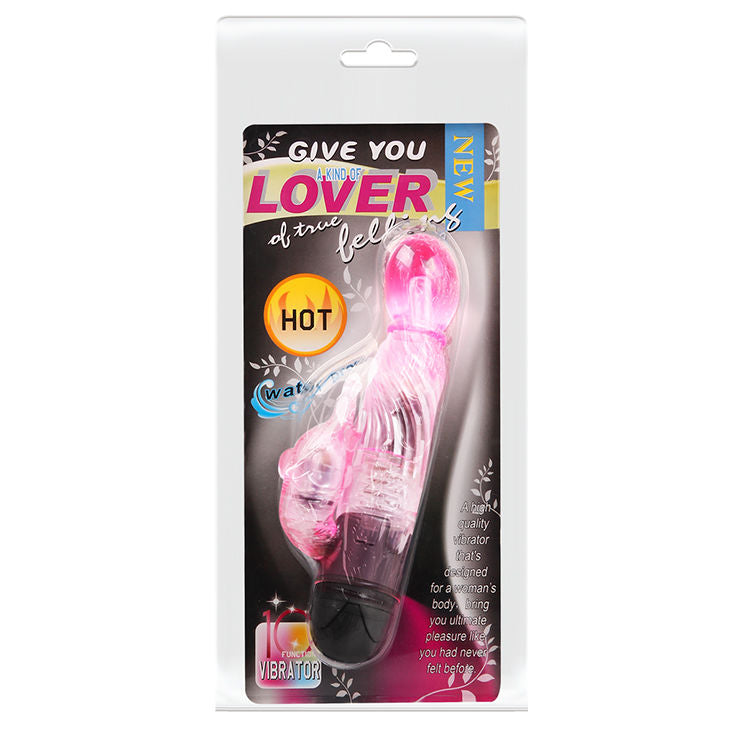 BAILE - TREAT YOURSELF TO A LOVER'S TYPE OF VIBRATOR WITH PINK RABBIT 10 MODES