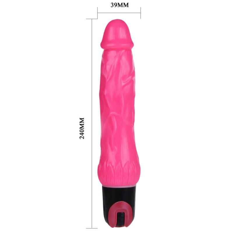 BAILE - VIBRATORE DAAPLY PLEASURE MULTISPEED ROSA