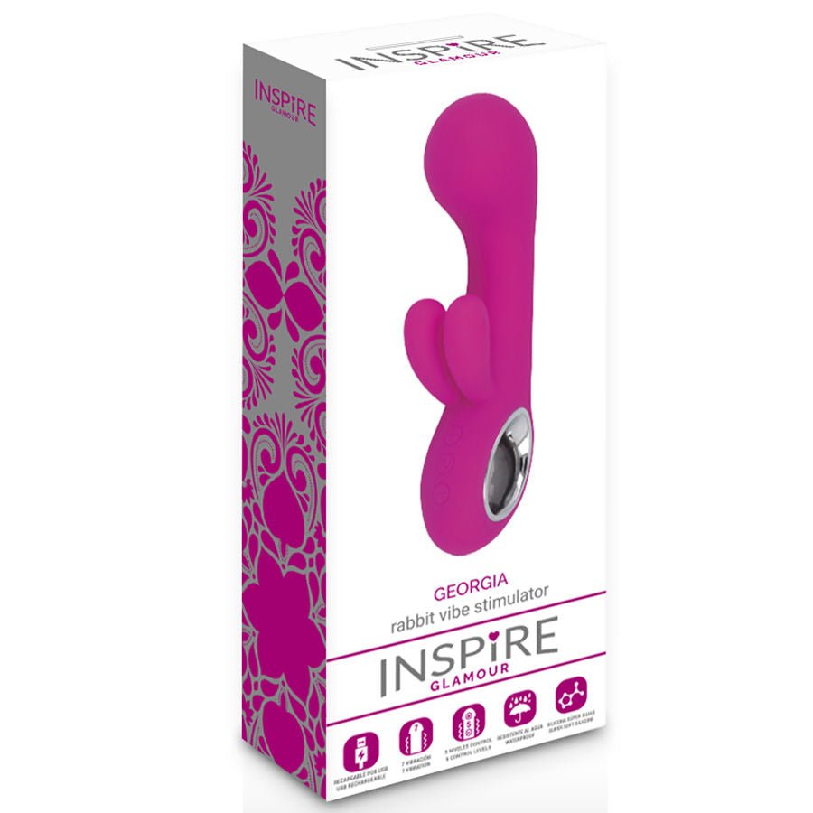 INSPIRE GLAMOUR - VIBRATEUR GEORGIA LILAS