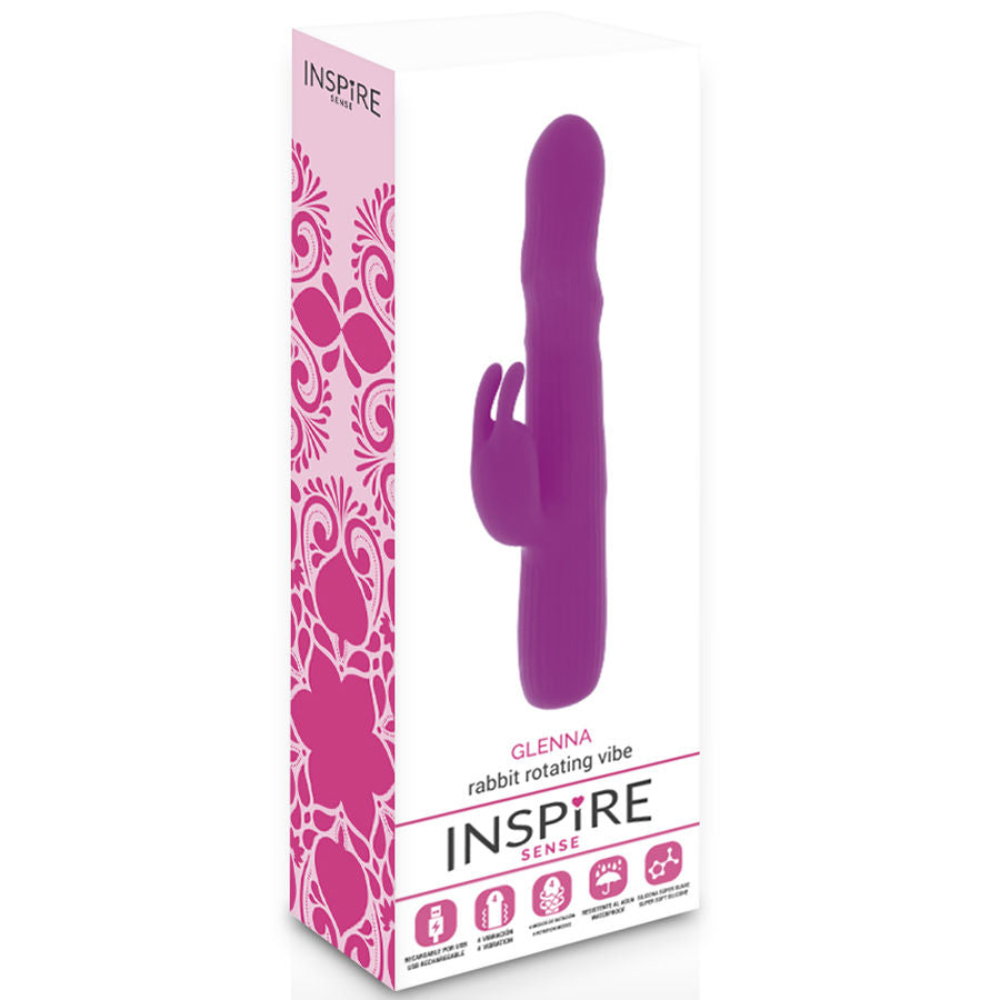 INSPIRE SENSE - VIBRATEUR GLENNA LAPIN VIOLET