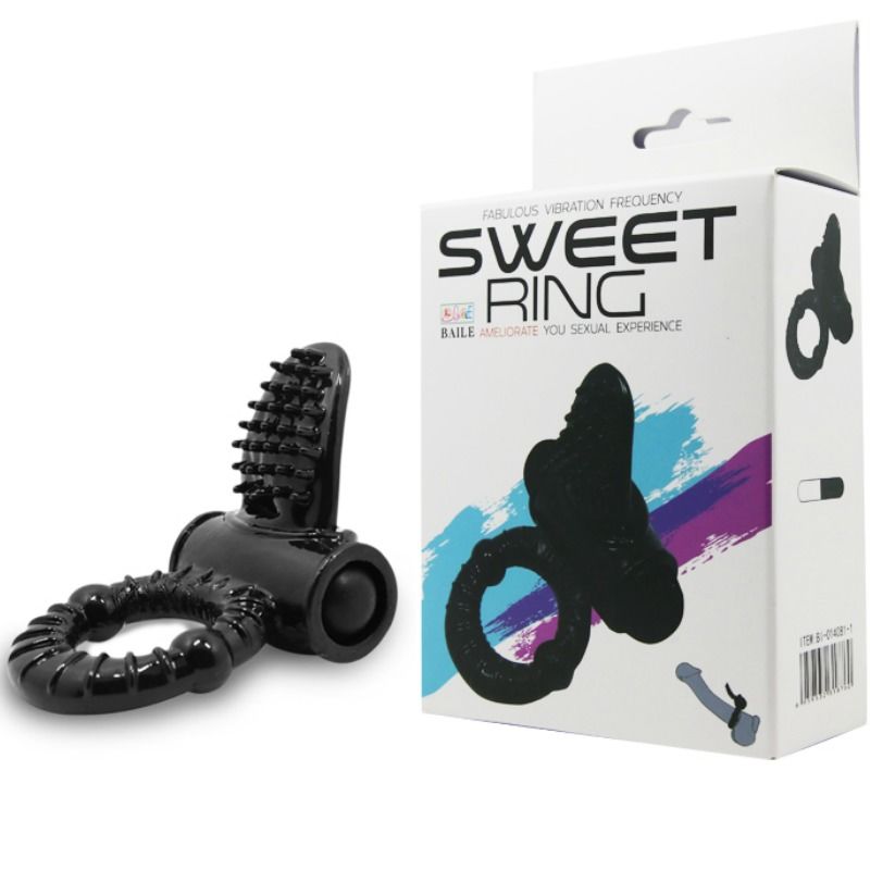 BAILE - ANELLO VIBRANTE SWEET RING CON CONIGLIO STRUTTURATO