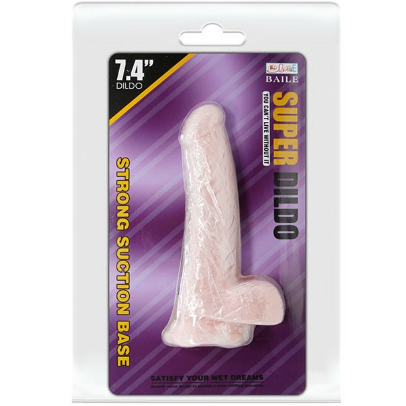 BAILE - GODE NATUREL SUPER RÉALISTE 18,8 CM