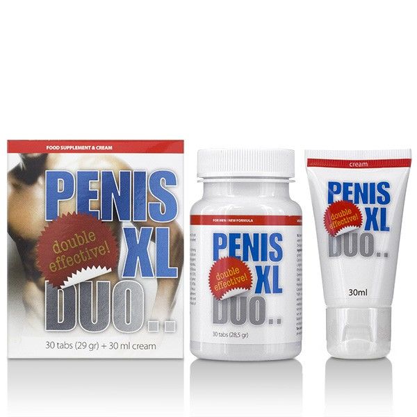 COBECO - PENIS XL DUO PACK CAPSULES AND CREAM