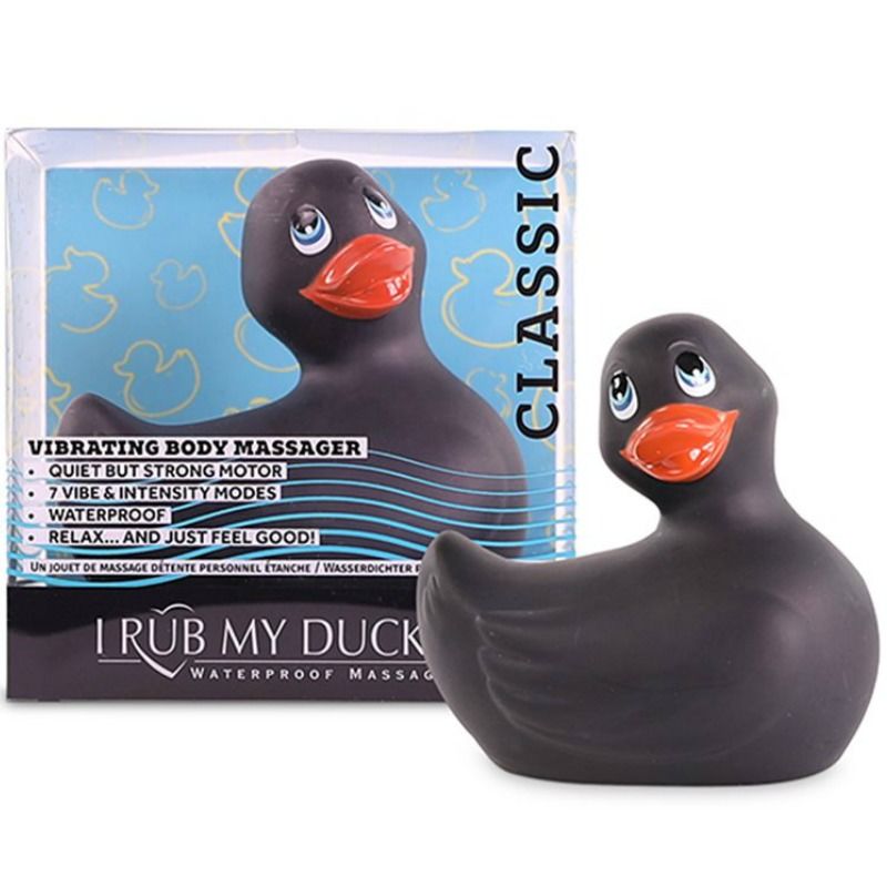 BIG TEASE TOYS - JE DÉCHARGE MON CANARD VIBRANT CLASSIQUE NOIR