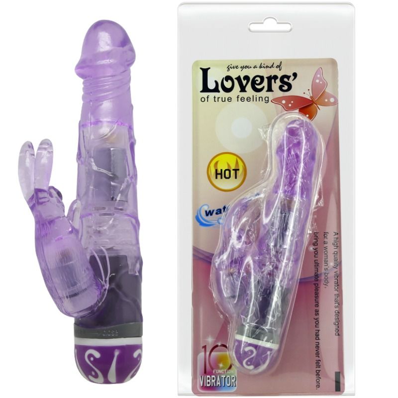 BAILE - VIBRATEURS MULTIVITESSES AVEC LAPIN LILAS