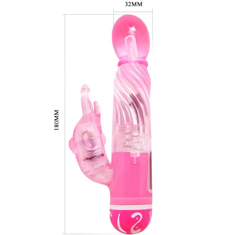 BAILE - VIBRATEUR MULTIVITESSES AVEC STIMULATEUR LILAS