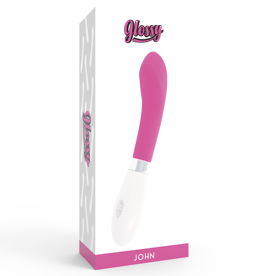 GLOSSY - JOHN PINK VIBRATOR