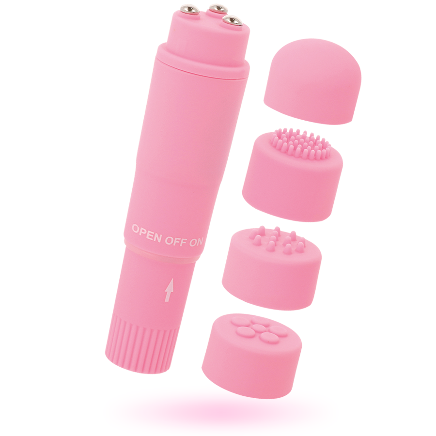 GLOSSY - POCKET KURT MASSAGER PINK