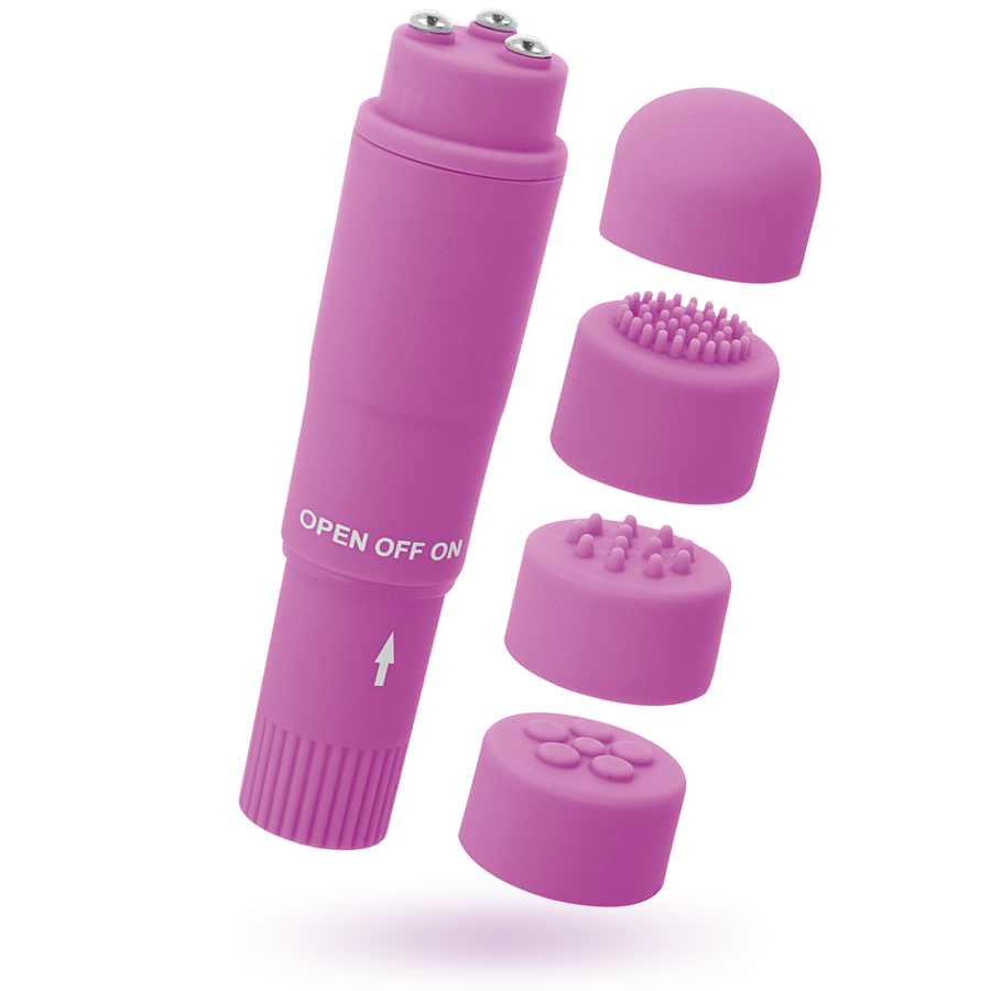 GLOSSY - KURT POCKET PURPLE MASSAGER