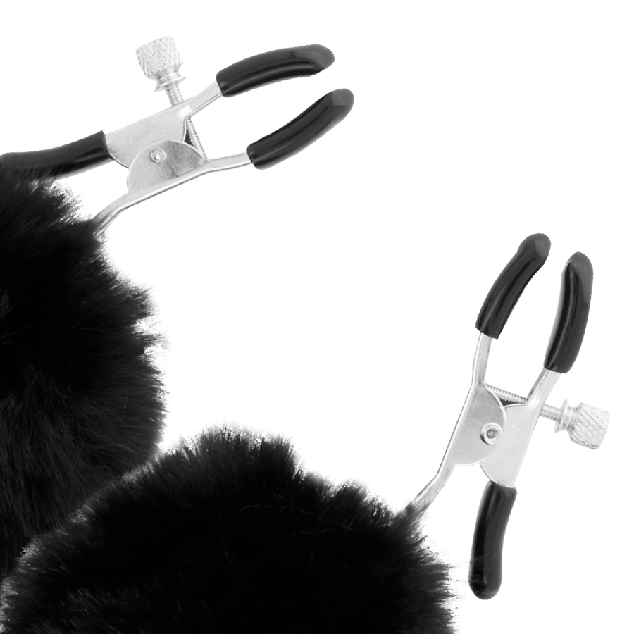 DARKNESS - POM POM NIPPLE CLAMPS 1