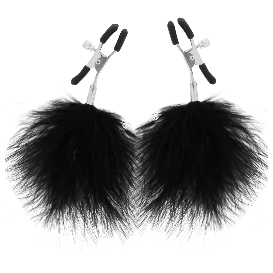 DARKNESS - POM-POM NIPPLE CLAMPS 2