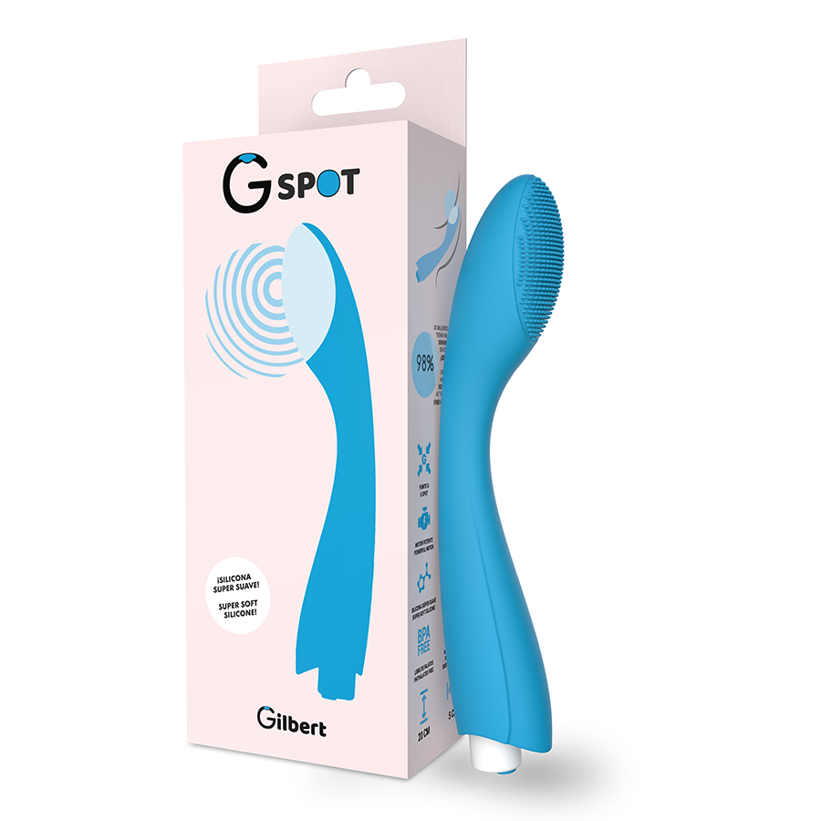 G-SPOT - GYLBERT VIBRATOR TURQUOISE BLUE