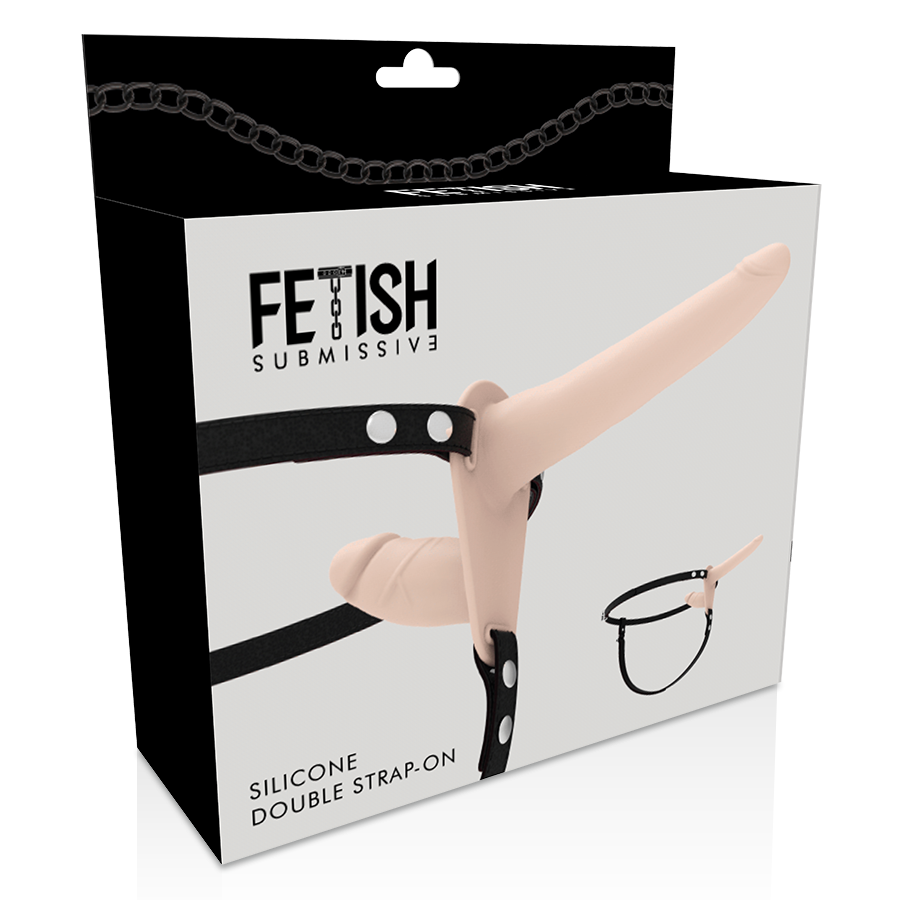 FETISH SUBMISSIVE HARNESS - DOUBLE PENETRATION OF THE FLESH