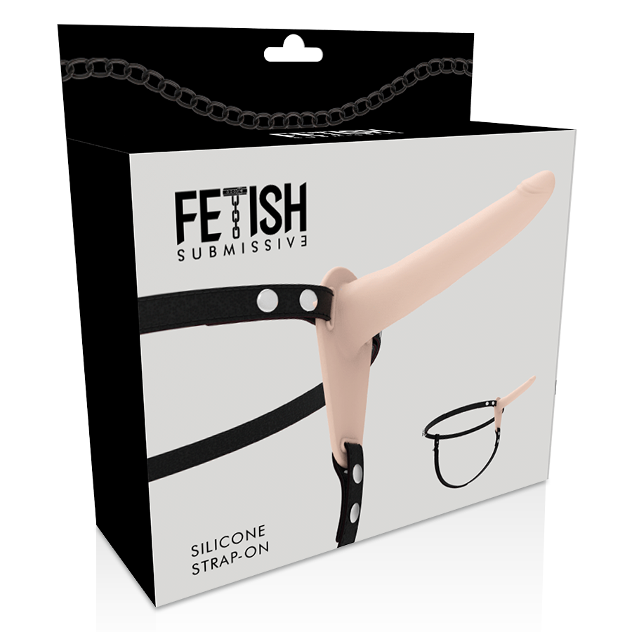 FETISH SUBMISSIVE HARNESS - SILICONE FLESH 15 CM