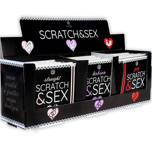 SECRETPLAY - DISPLAY + POSTURE SCRATCH E SESSO (ES/EN/FR/PT/DE)