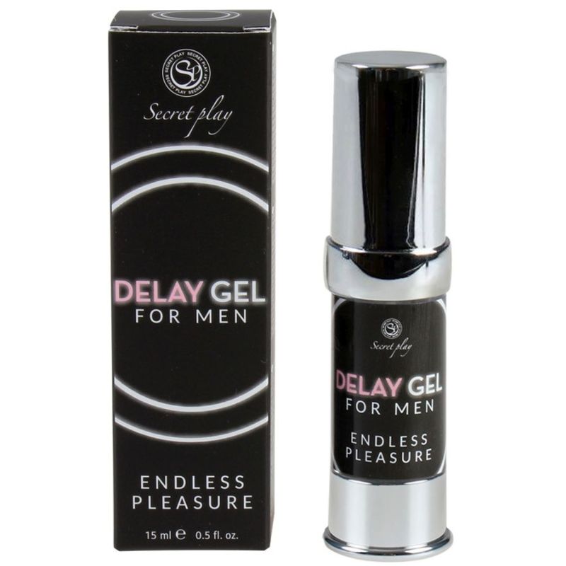 SECRETPLAY - GEL RETARDANT POUR HOMMES PLAISIR SANS FIN 15 ML