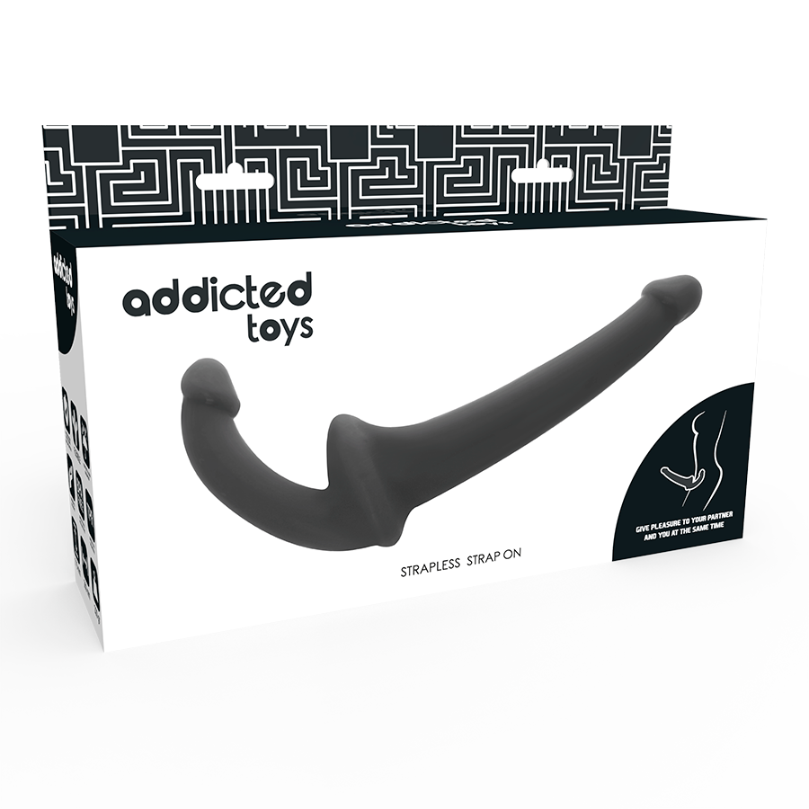 ADDICTED TOYS - DILDO WITH RNA S WITHOUT SUBMISSION BLACK