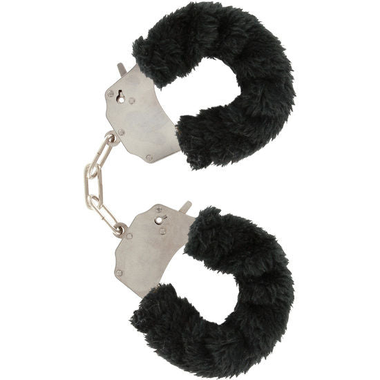 TOYJOY - MANCHETTES DE BONDAGE FUN FURRY NOIRES