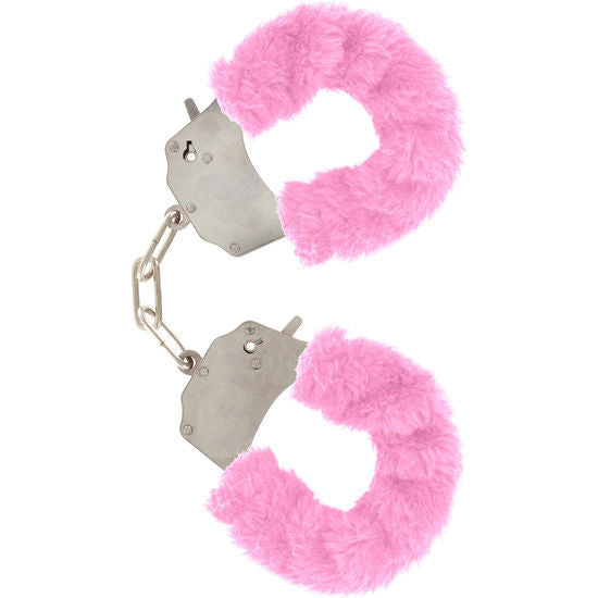 TOYJOY - FURRY FUN BONDAGE PINK CUFFS