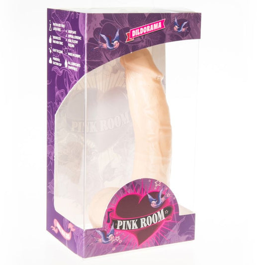 CHAMBRE ROSE - GODE RÉALISTE CONNOR FLESH 16 CM