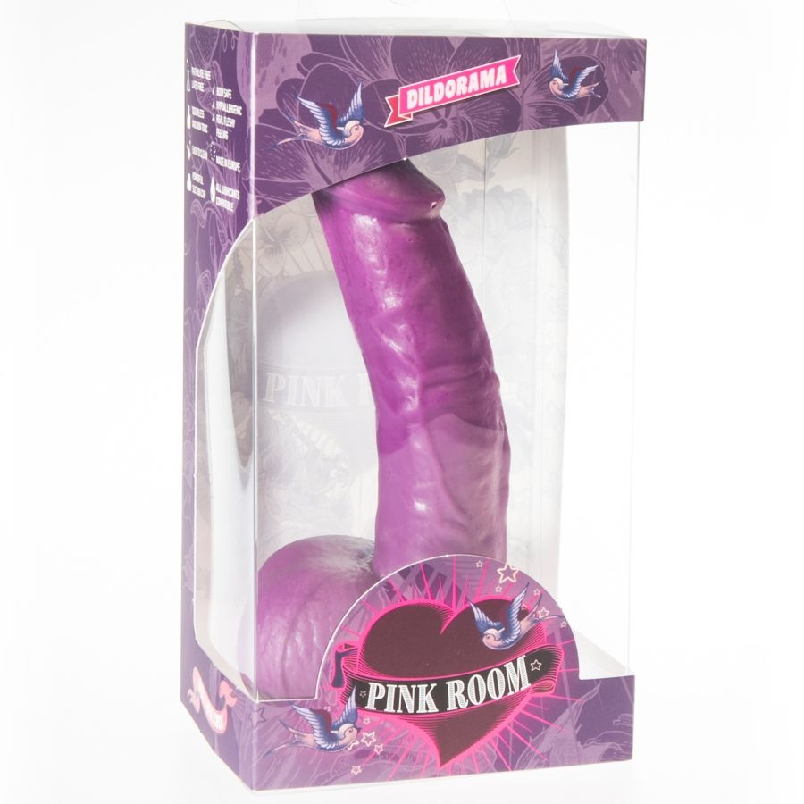 ROSE ROOM - GODE RÉALISTE CONNOR VIOLET 16 CM