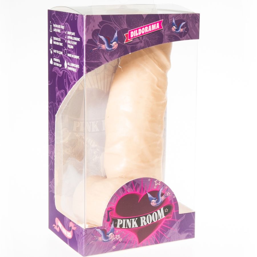 CHAMBRE ROSE - GODE RÉALISTE DAYAN FLESH 17 CM