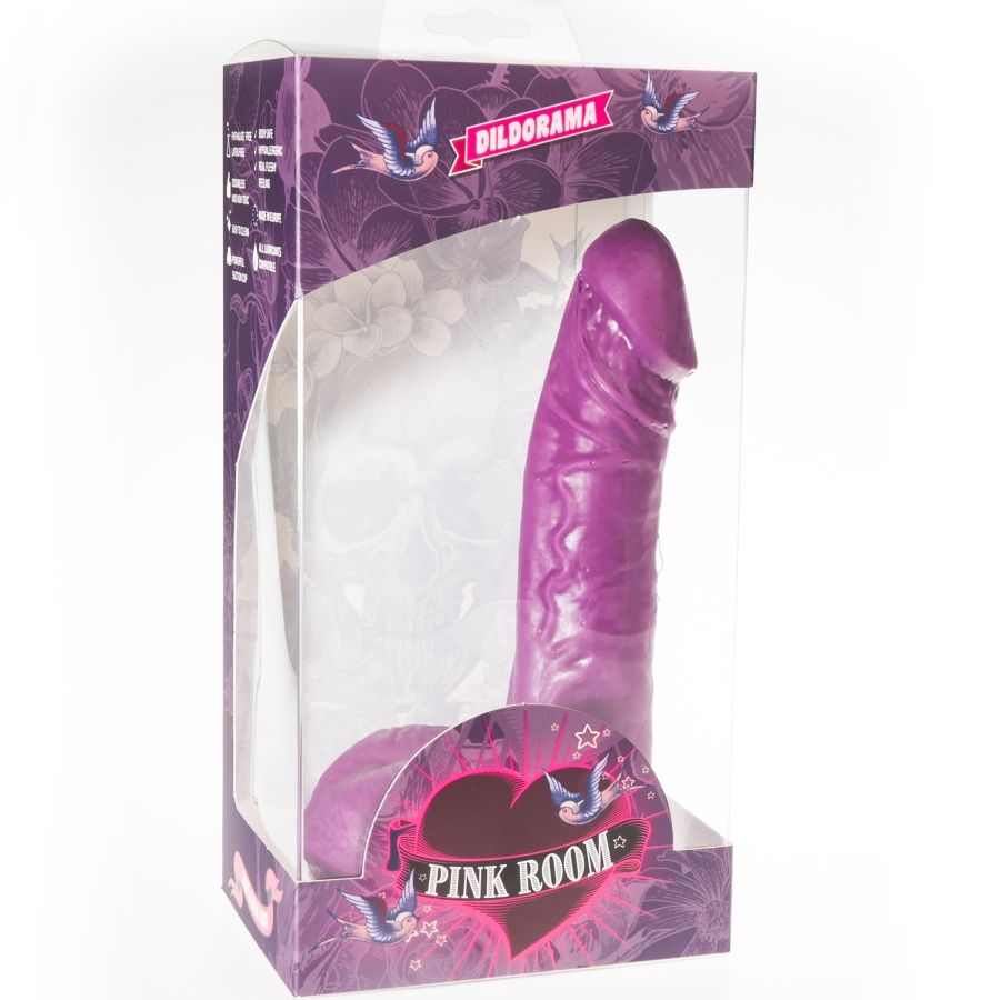 CHAMBRE ROSE - GODE RÉALISTE EBAN VIOLET 19 CM