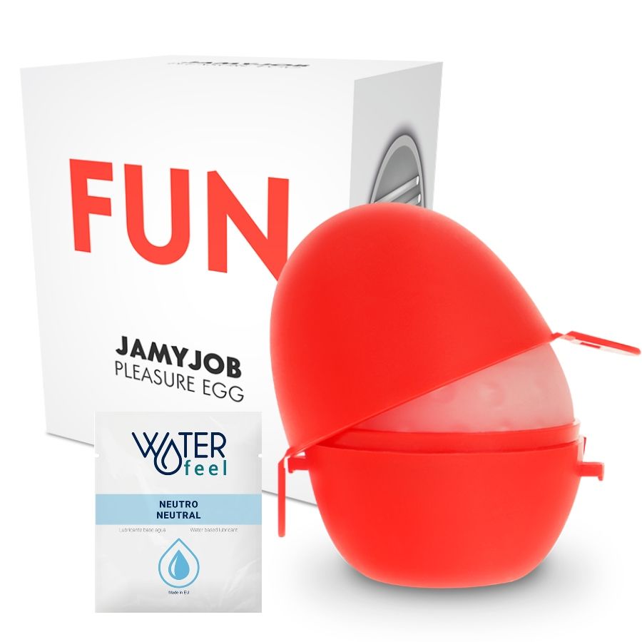 JAMYJOB - EGG MASTURBATOR EDIZIONE ROSSA DISCRETT