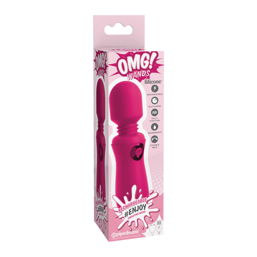 OMG - ENJOY VIBRATOR WAND PINK