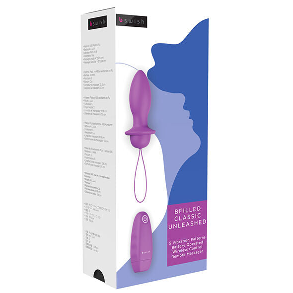 B SWISH - BFILTED CLASSIC VIBRATING PLUG ORCHID