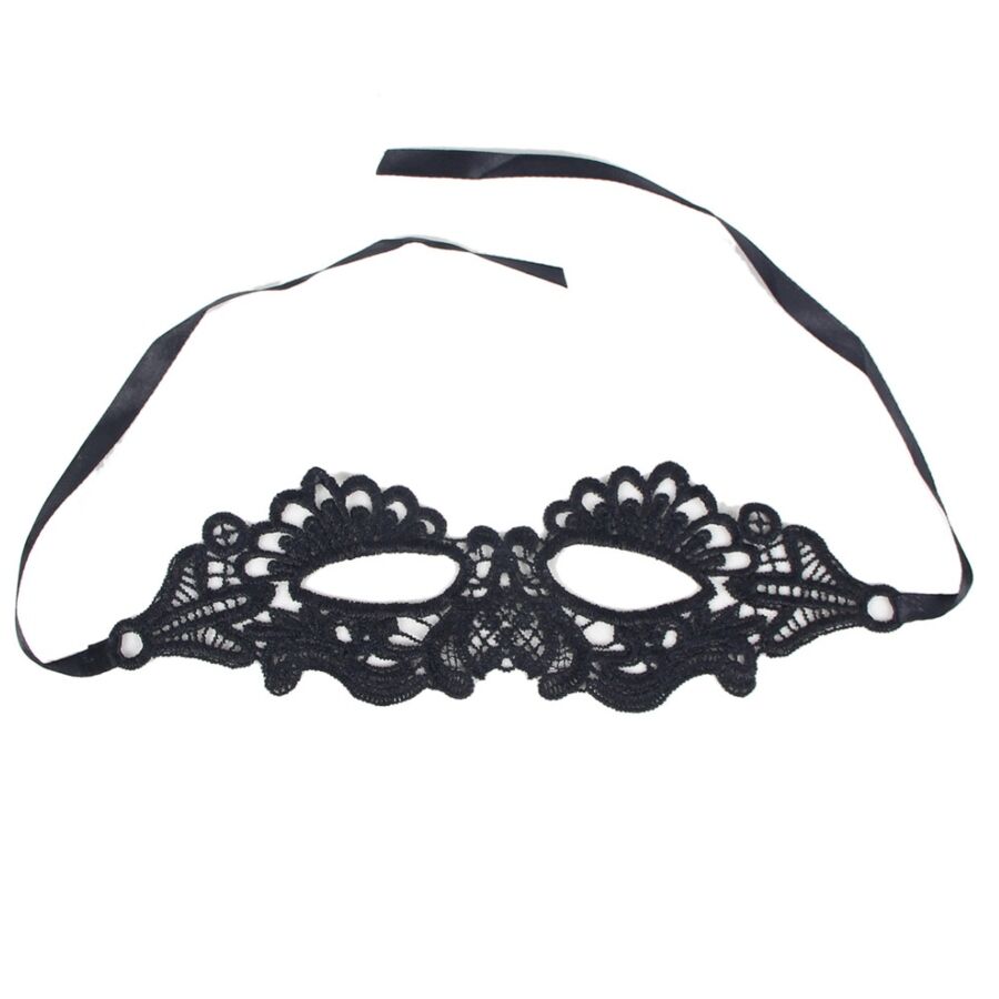 QUEEN LINGERIE - MASQUE NOIR TAILLE UNIQUE