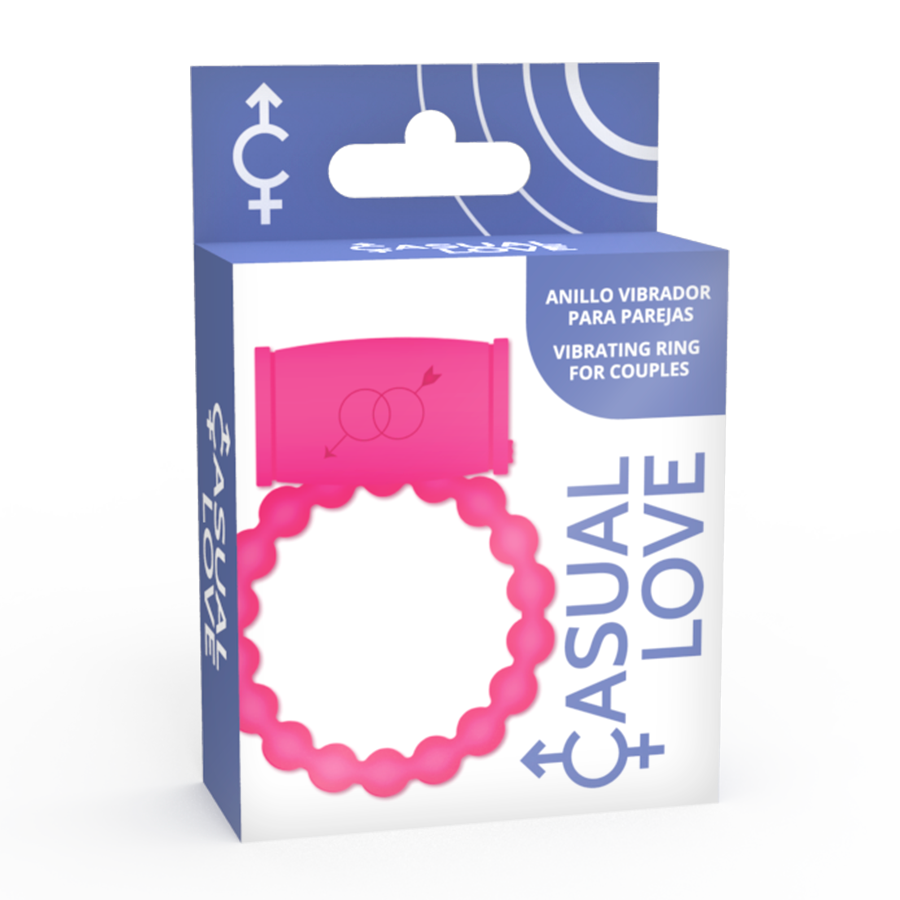 CASUAL LOVE - ANELLO VIBRATORE 25 ROSA